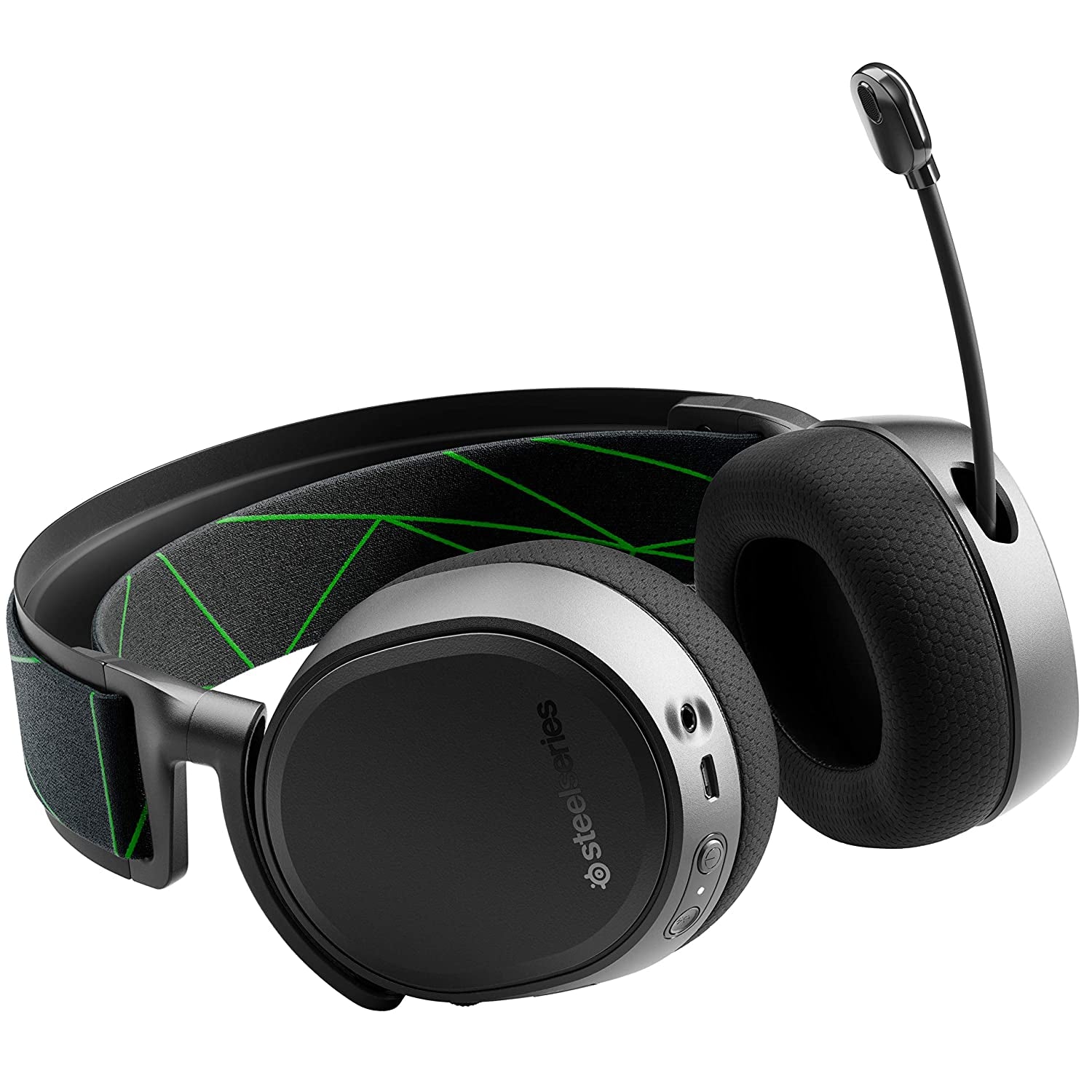 Arctis 9X Wireless Gaming Headset – Integrated-Xbox Wireless + Bluetooth – 20+ Hour Battery Life – For-Xbox One and Series X, Black