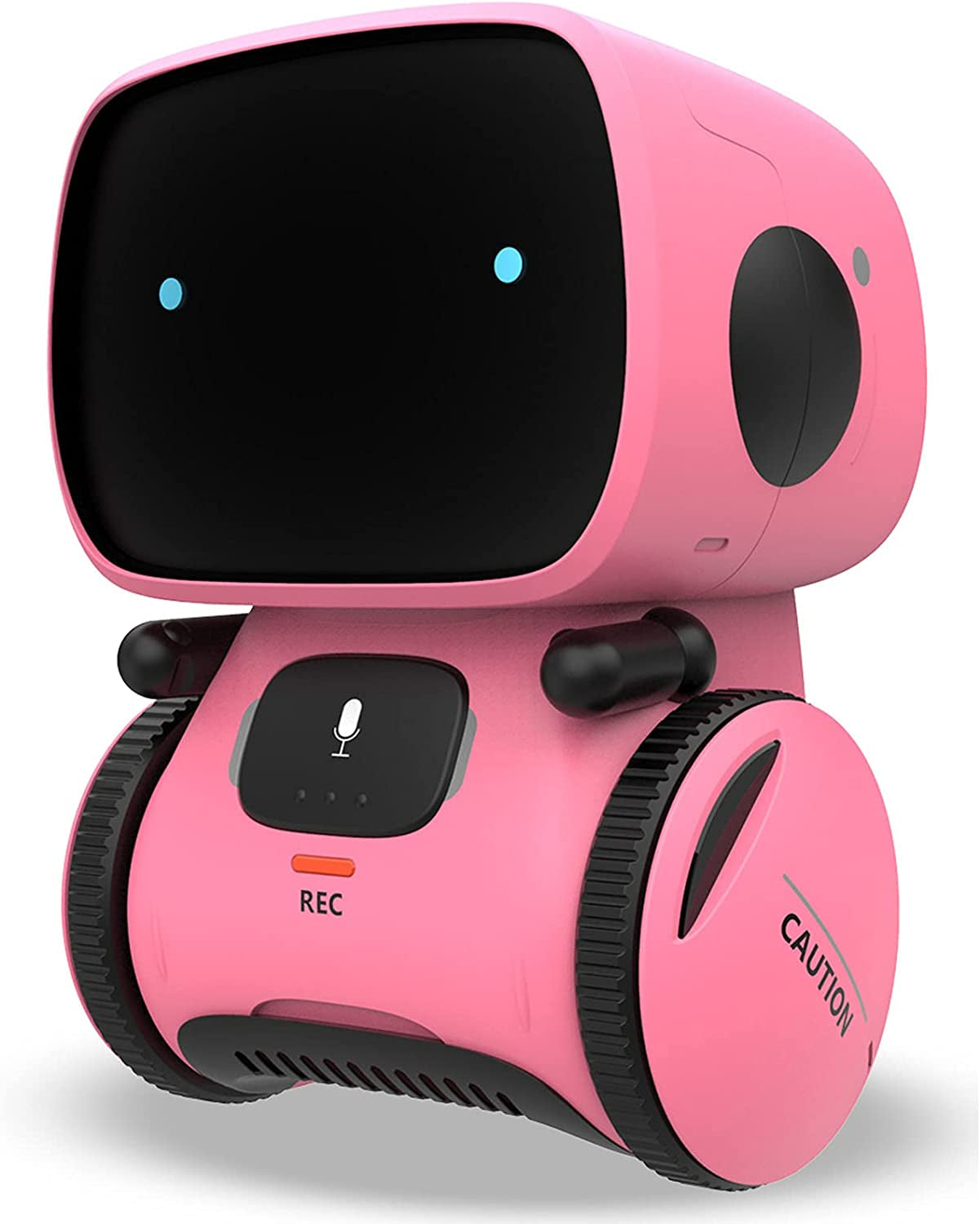 Robots for Girls 3-5, Interactive Smart Robotic with Touch Sensor, Voice Control, Speech Recognition, Singing, Dancing, Repeating and Recording, Birthday Gifts for 3+ Year Old Kids Boys Girls