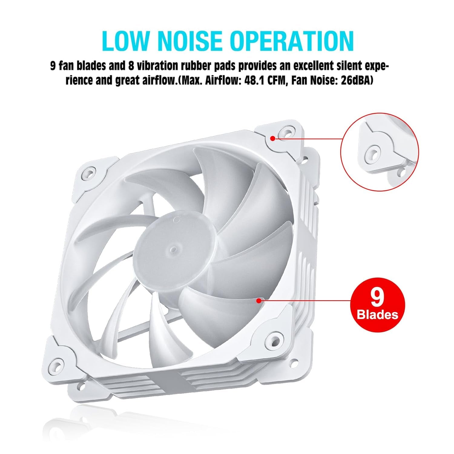 3 Pack 120Mm ARGB & PWM Case Fans with Controller High Airflow Addressable RGB Motherboard Sync Computer PC Cooling Fans